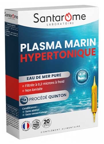 SANTAROME PLASMA MAR HYPERT AMP 20 — Pharmacie Du Vieil Abreuvoir