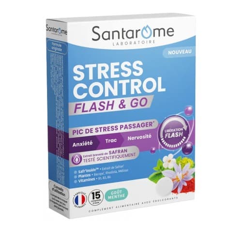 SANTAROME STRESS CONTR FLASH CPR15 — Pharmacie de Saint-Ouen - Saint-Ouen-de-Thouberville