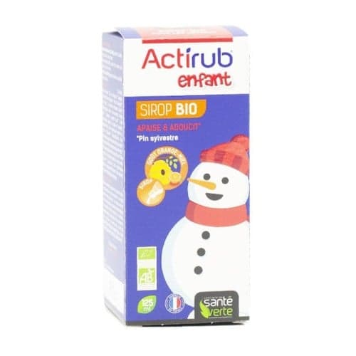 ACTIRUB SANTE VERTE ENF SRP 125ML — Pharmacie Lafayette des Clairions