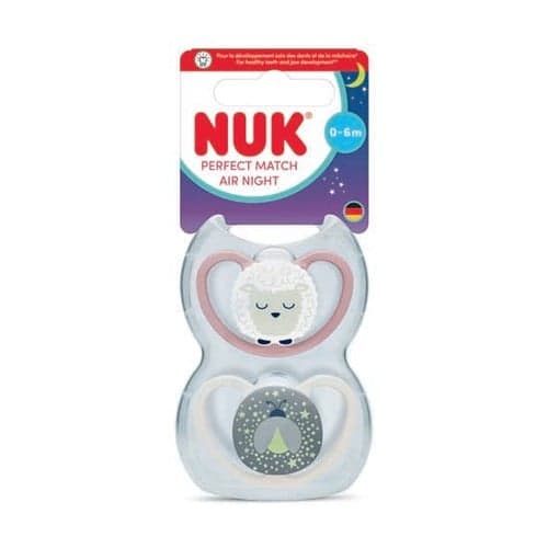 SUCET NUK PM AIR NUIT 0 6M MOUTON2 — Pharmacie Centrale Elsie