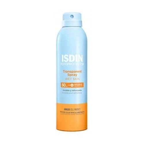ISDIN TRANSP WET SKIN 50 SPR 250ML — pharmacie onehealth