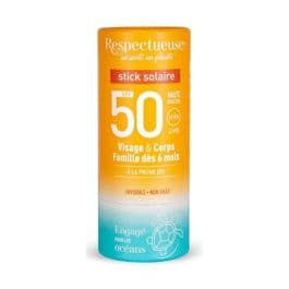 RESPECTUEUSE STICK SOL SPF50 18G — Pharmacie du Boulevard - Chalon-sur-Saône