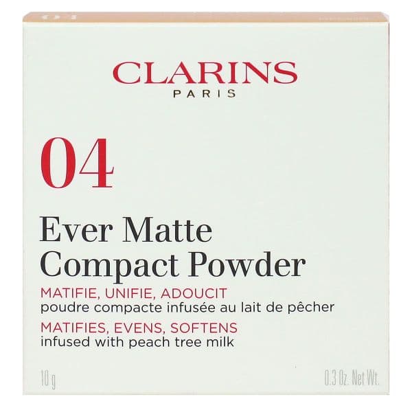 CLARINS EVER MATT COMPACT PDR 04 — Pharmacie du Grand Vitrolles