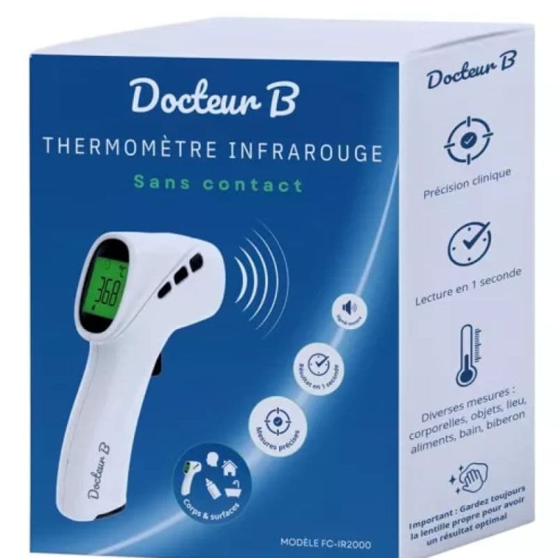 DOCTEUR B THERMOMETRE INFRAROUGE — Pharmacie Pajol