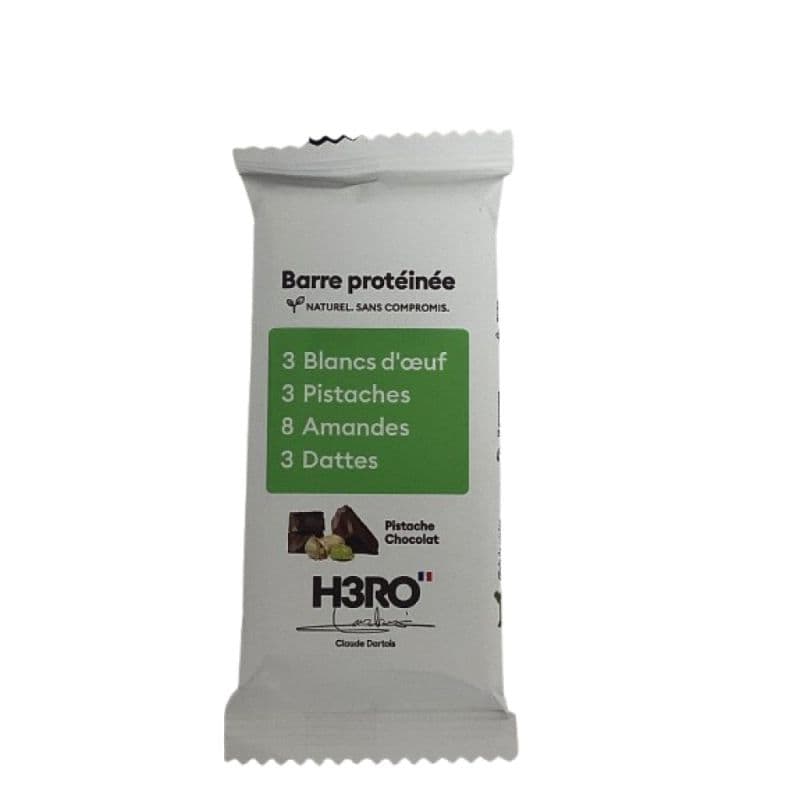 H3RO BARRE PROT PISTACHE CHOCO — Pharmacie Apothical Carré Sénart