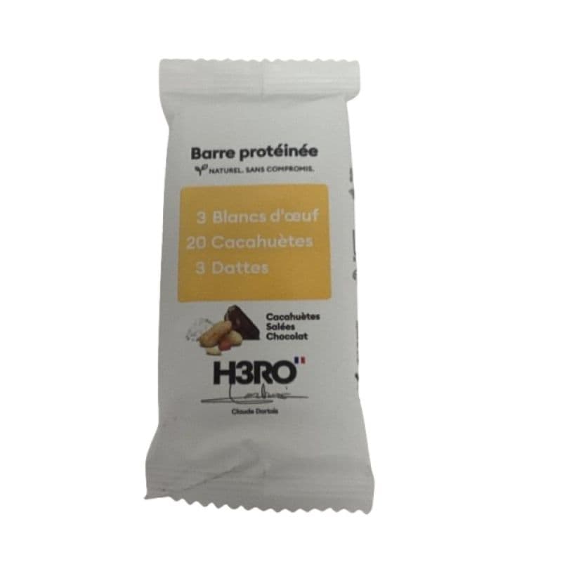 H3RO BARRE PROT CACAHUETE CHOCO — Pharmacie Apothical Carré Sénart