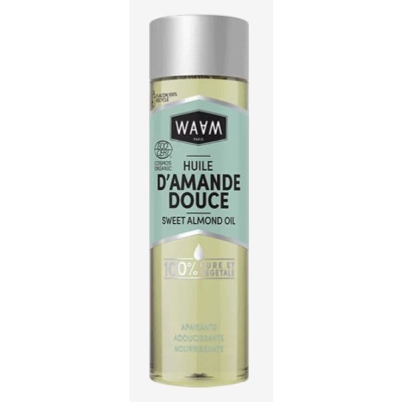 WAAM HLE VEGETALE AMANDE DOUCE BIO 75ML — Pharmacie Centrale Gallieni