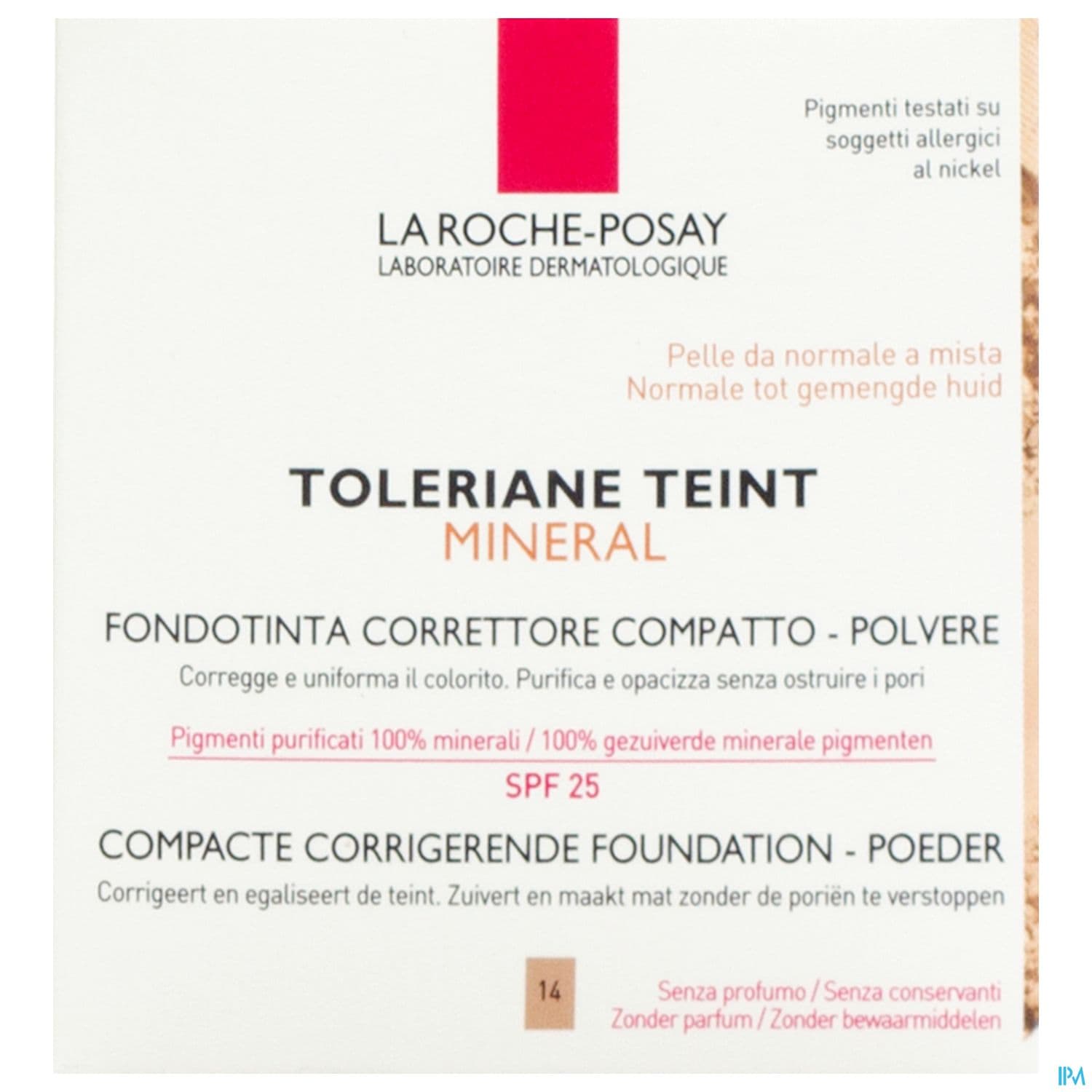Aviva Plus Roche La Roche Posay Toleriane Teint Mineral Compact 14 5g